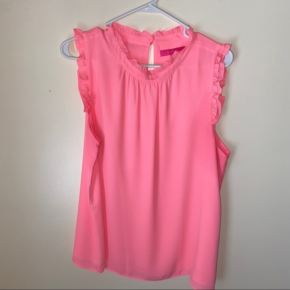 Lilly Pulitzer Cambria Top LillysCoral